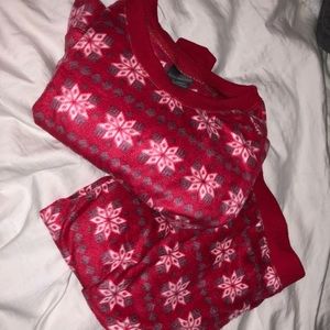 holiday pajama set